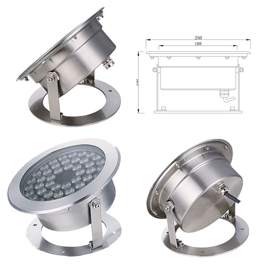 underwater light led rgb