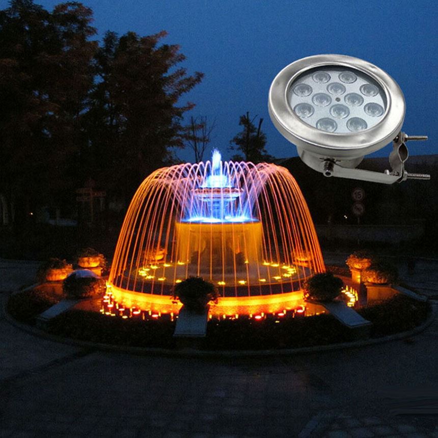underwater light led water fountain