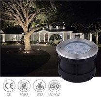 6w Keluli Tahan Karat Led Cahaya Tanah
