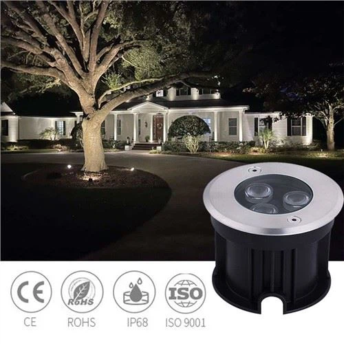 Dipimpin Deck Garden Inground Lampu Bawah Tanah